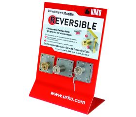 23-R Cerradura de Sobreponer Urko Acabado Latón